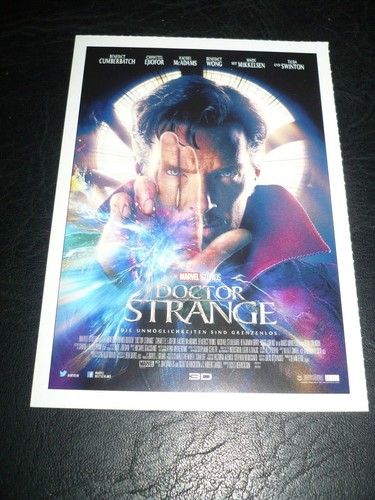 Doctor strange film card - doctor,